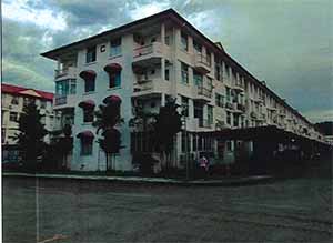 Apartment auction Unit No. C16-0, Ground Floor, Block C, Phase A, Melinsung Summer Bay Resort Apartments, Kinarut, Papar Sabah
