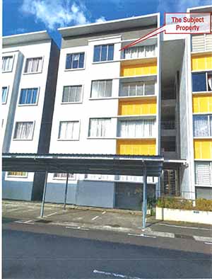 Apartment auction Lot No. B-04-10, Block B, Level 04, Apartmen Villa Sri Indah (Also known as South Ville Apartments) Phase 1, Bandar Sri Indah, 91000 Tawau, Sabah
