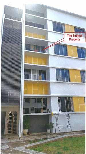 Apartment auction Lot No. C-03-04, Parcel 04, Block C, Level 03, Apartmen Villa Sri Indah Phase 1, Bandar Sri Indah, 91000 Tawau, Sabah