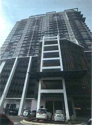 Condominium auction Unit No. 20-15, Level 20, Skymillion Residence @ Nosoob, 88300 Kota Kinabalu, Sabah