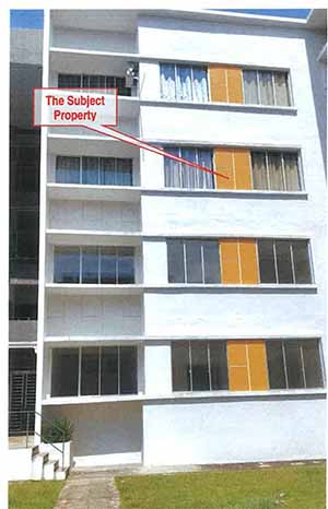 Apartment auction Lot No. F-03-09, Parcel 09, Block F, Level 03, Apartmen Villa Sri Indah Phase 2, Bandar Sri Indah, 91000 Tawau, Sabah