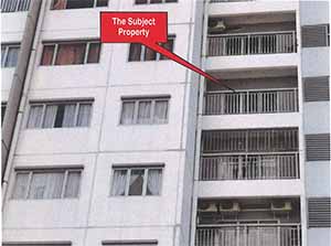 Condominium auction Lot No. D8-9, Level 8, Block D, Type C1, Puncak Gloxinia, Kinarut South, Papar, Off Jalan Pengalat-Lok Kawi, 89600 Papar, Sabah