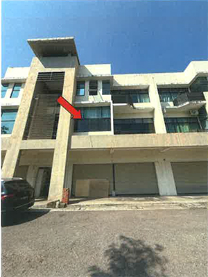 Shopoffice auction Lot No. 2 (DBKK No. 1B-1-2), First Floor, Block 1B, Phase 1A (Stage 1B), Alam Puteri (Princess Heights), Jalan Sepanggar, 88450 Kota Kinabalu, Sabah